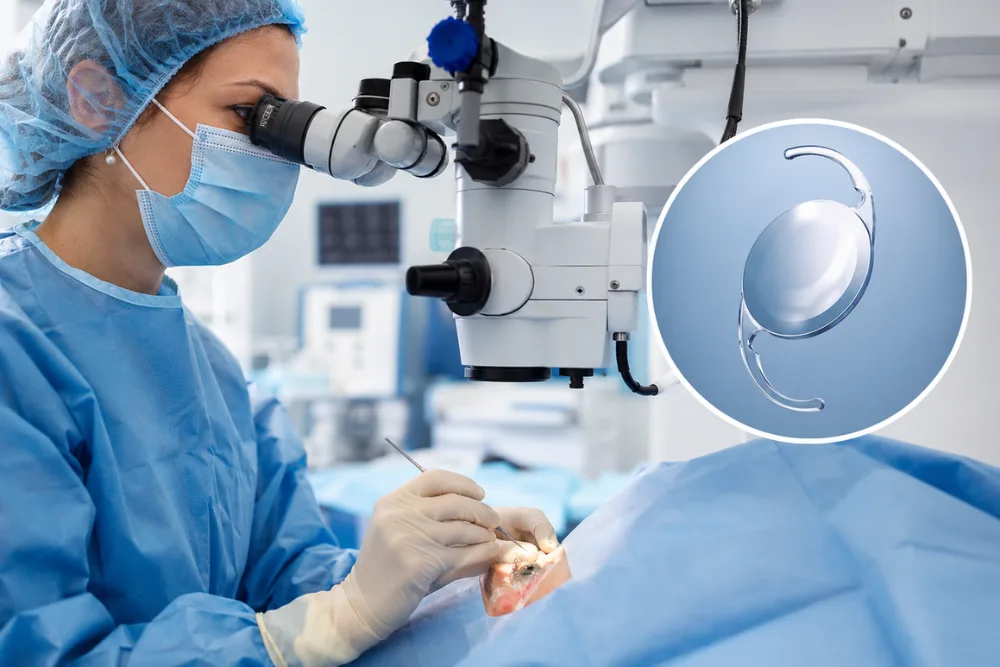 Colocación de lentes intraoculares